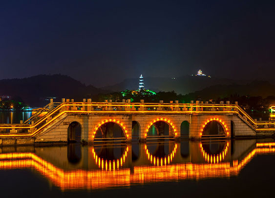 惠州西湖夜景