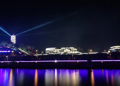 街道夜景亮化