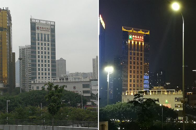 红林大酒店亮化